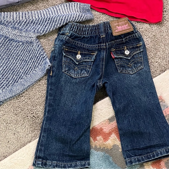 Baby girl quality cotton name brand Clothing Set -size 6/9 months & 12m no flaws - Picture 11 of 11